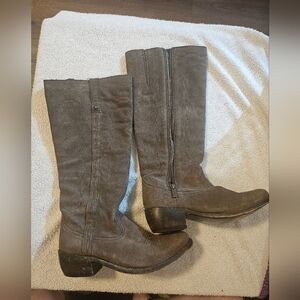 Liberty Black Vegas Boots Brown LB71110 Western Boots Size 6.5 Size Zip‎ 15.5”